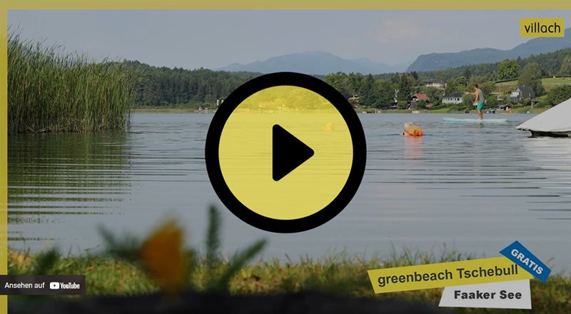 Ansehen auf YouTube TOOTE villach GRATIS greenbeach Tschebull Faaker Se